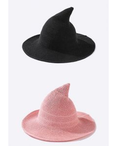 Chapéu de crochê de Halloween